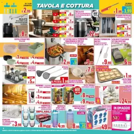 Volantino Satur Pagina 10: Dublino servizio piatti €24,99, Set 36 fogli carta forno monouso per friggitrice ad aria €2,99