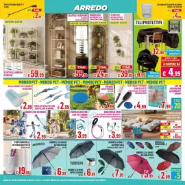 Volantino Satur Pagina 4: Ombrello lungo automatico €6,99, Ombrello golf automatico Pongee €7,99