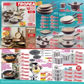 Volantino Satur Pagina 8: Set 3 coperchi in silicone €4,99, Pastarola in acciaio inox con 2 beccucci €23,99