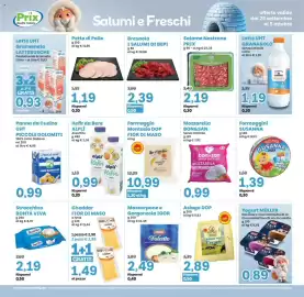 Volantino Prix Quality Pagina 11: Bresaola I Salumi di Bepi €2,39, Mascarpone e Gorgonzola IGOR €2,49