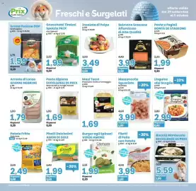 Volantino Prix Quality Pagina 12: Insalata di Polpo €3,49, Miniburger agli Spinaci Vemore €1,99