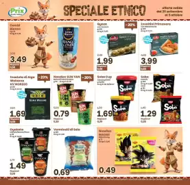 Volantino Prix Quality Pagina 13: Insalata di Alga Wakame KV NORDIC €1,69, Soba Cup Nissin €1,69