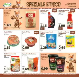 Volantino Prix Quality Pagina 14: Patè di Pollo €0,69, Preparato per Brodo Vegetale Vegeta €1,29