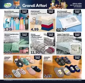 Volantino Prix Quality Pagina 20: Ciabatte Donna* €5,99, Plaid Donald* €4,99
