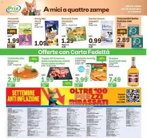 Volantino Prix Quality Pagina 21: Party Mix Felix Original €1,09, Bocconi Cane Friskies €1,29