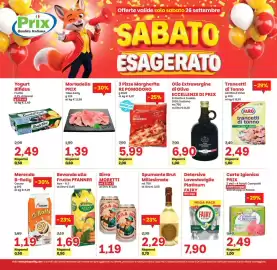 Volantino Prix Quality Pagina 23: Olio Extravergine di Oliva €6,90, 3 Pizze Margherita Re Pomodoro €5,99
