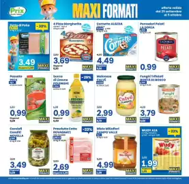Volantino Prix Quality Pagina 4: Miele Millefiori Campo Valle €4,99, Maionese Calvé Classica €2,99
