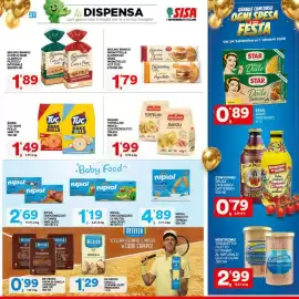 Volantino Sisa Pagina 21: Pagani tortellini ravioli con prosciutto crudo €1,99, Tuc Bake Rolls €1,49