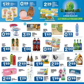 Volantino Sisa Pagina 23: Diyella pasta ripiena €1,29, Leonini Mortadella Optima con pistacchi €0,89