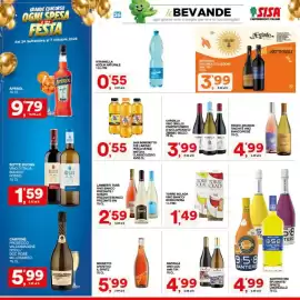 Volantino Sisa Pagina 26: San Benedetto Thè Limone €0,55, Rapitalà vino doc vari tipi €4,99
