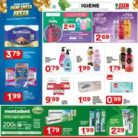 Volantino Sisa Pagina 32: Mentadent spazzolini vari tipi €1,99, Malizia profumo royal/imperial/luxury €1,79