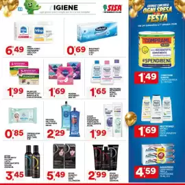 Volantino Sisa Pagina 33: Nuvienia assorbenti €1,69, Prokrin gel forte/ultra forte €2,29