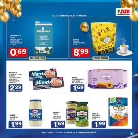 Volantino Sisa Pagina 5: Buondì €1,69, Tonno all'olio di oliva Mareblu €2,29