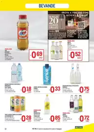 Volantino Metro Pagina 13: Schweppes Tonica €0,85, Acqua naturale/frizzante Surgiva €0,75