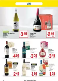 Volantino Metro Pagina 18: Rosso Toscano IGT Col di Sasso Banfi €3,09, Falanghina Salento IGT Tessuto €1,99