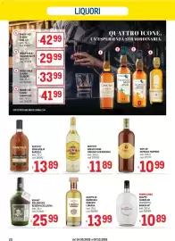Volantino Metro Pagina 20: Rum Havana Club Original Anejo 3 Anni €11,89, Grappa moscato barricata Libarna €13,99