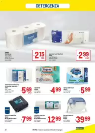 Volantino Metro Pagina 27: Distributore per bobine medial €39,99, Asciugoni Regina €4,99