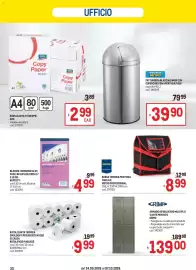 Volantino Metro Pagina 30: Blocchi comande Data Ufficio €4,99, Borsa termica per pizza Metro Professional €8,99