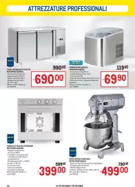 Volantino Metro Pagina 32: Impastatrice planetaria Metro Professional €499,00