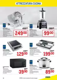 Volantino Metro Pagina 33: Piastra induzione Metro Professional €129,00, Cuociriso Metro Professional €89,90