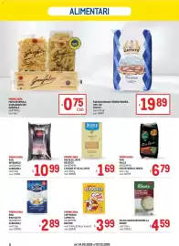 Volantino Metro Pagina 6: Lasagne n°112 all'uovo De Cecco €1,69, Zafferano Leprotto €3,99