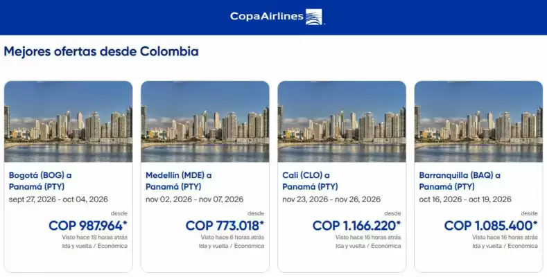 Copa Airlines (válido hasta 29-09)