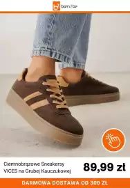 Born2be gazetka tydzień 39 Strona 6: Ciemnobrązowe sneakersy Vices na grubej kauczukowej €89,99