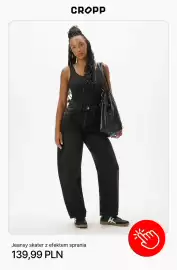 Cropp gazetka tydzień 39 Strona 7: Jeansy skater z efektem sprania Cropp €139,99