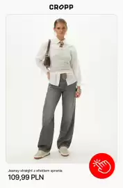 Cropp gazetka tydzień 39 Strona 9: Jeansy straight z efektem sprania Cropp €109,99