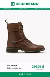 Deichmann gazetka tydzień 39 Strona 11: Botki sznurowane 5th Avenue €259,99