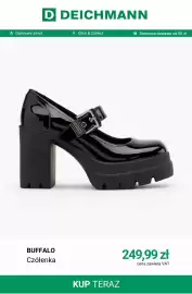 Deichmann gazetka tydzień 39 Strona 12: Czółenka Buffalo €249,99