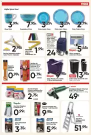 Folleto Hiper FROIZ Página 9: Altipesa escalera 305 €51,99, Fackelmann clips cierra bolsas €1,99