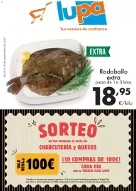Catálogo Supermercados Lupa semana 39 Página 1: Extra rodaballo €18,95