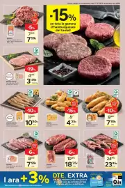 Catálogo Caprabo Página 5: Preus vàlids en carnisseria del 17 al 23 de setembre de 2026 Preus bons sempre -15% en tota la