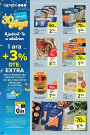 Catálogo Caprabo Página 6: caprabo●●● CLUB 30 Anys Ajudant-te a estalviar I ara +3% DTE. EXTRA EN ELS PRODUCTES D'AQUEST