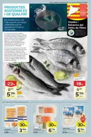 Catálogo Caprabo Página 7: PRODUCTES SOSTENIBLES I DE QUALITAT Els nostres peixos són criats seguint pràctiques sostenibles