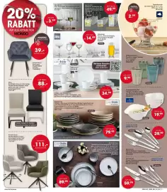 Möbel Martin Prospekt Seite 11: Tafelservice Catania, Steinzeug, anthrazit/sandfarben €79,95