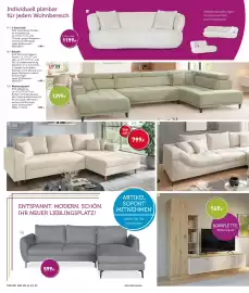 Möbel Martin Prospekt Seite 20: KOMPLETTE Wohnwand €149,00, 3-Sitzer Sofa €1.199,00
