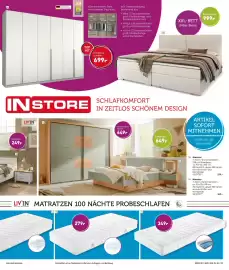 Möbel Martin Prospekt Seite 23: Schwebetürenschrank €649,00, Boxspringbett €999,00