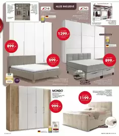 Möbel Martin Prospekt Seite 3: Boxspringbett €1.199,00, MONDO Drehtürenschrank €999,00