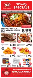 IGA flyer week 39 Page 1