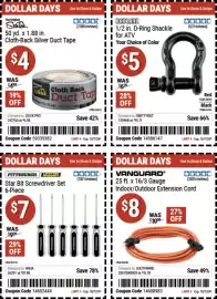 Harbor Freight Tools weekly ad Page 2: Badland 1/2 in. D-Ring Shackle for ATV €5,00