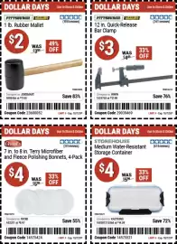 Harbor Freight Tools weekly ad Page 4: Storehouse medium water-resistant storage container €4,00