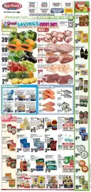 Key Food circular week 39 Page 1: Magnolia sweetened condensed milk €10,00, Zephyrhills spring water €9,00