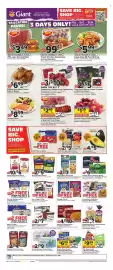 Giant Food weekly ad week 39 Page 1: Haagen-Dazs ice cream, bars or waffle cones €7,00