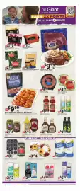 Giant Food weekly ad week 39 Page 3: Butcher Shop Beef Chuck Roast €9,99, Hickory Brown Sugar Giant Barbecue Sauce €4,00
