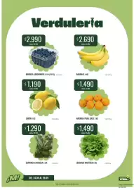 Catálogo Super MAMI semana 39 Página 3: Naranja para jugo x kg €1.490,00, Bandeja arándanos €2.990,00