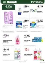 Catálogo Super MAMI semana 39 Página 8: Johnson baby shampoo/acondicionador €7.390,00, Dove desodorante €2.990,00