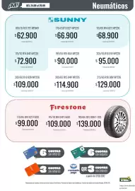 Catálogo Super MAMI semana 39 Página 9: ¡M! DEL 24.09 al 29.09 Neumáticos 165/70 R13 79T NP049 $62.900 Precio sin imp