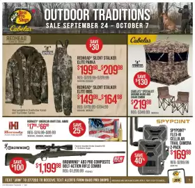 Cabela's flyer Page 1